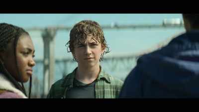 The police think
that we crashed an Amtrak train - Percy Jackson and the Olympians