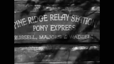 The Pony Express only operated
for 18 months. - The Power of Glove