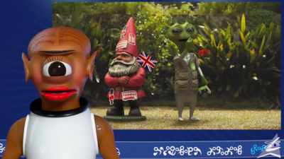 The popular horticultural guru - Alien TV