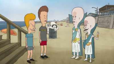 - The portal is located
on the highest point - Beavis and Butt Head Do the Universe