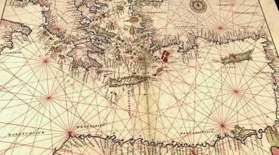 The portolan map makers
were more, - Mysteries of the Deep