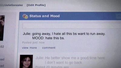 The posts
don't sound like the Julie - How I Caught My Killer