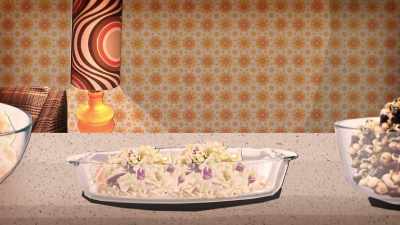 The potato salad and coleslaw - The Lady and the Dale