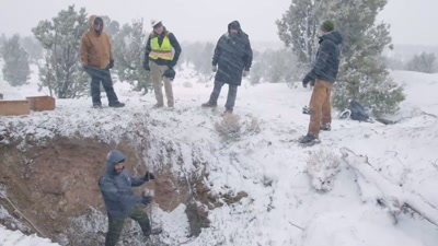 The potential
for an underground tunnel, - Beyond Skinwalker Ranch