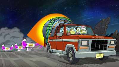 The power core's just up ahead, - Big City Greens the Movie: Spacecation