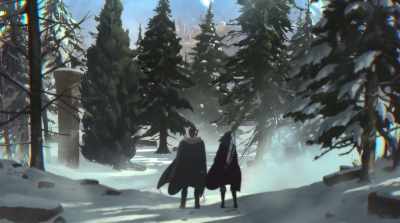 The power needed to maintain such art… - The Witcher: Nightmare of the Wolf