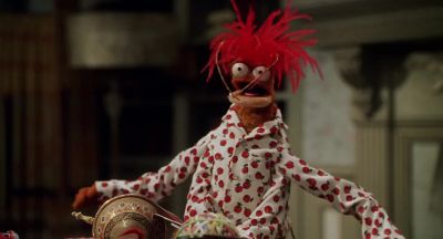The prawn cracker wins - Muppets from Space
