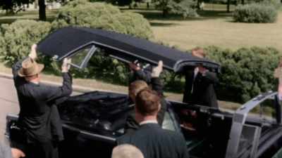 THE PRESIDENT
LOVES CONVERTIBLES; - America in Color