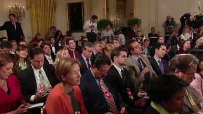 The press conference
went very well, - Obama: In Pursuit of a More Perfect Union