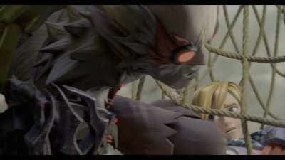 The price to be paid for refusing to fight in R'Qazz's pit. - He-Man and the Masters of the Universe