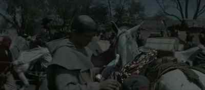 The priest is gonna
give us trouble. - Seven Cities of Gold