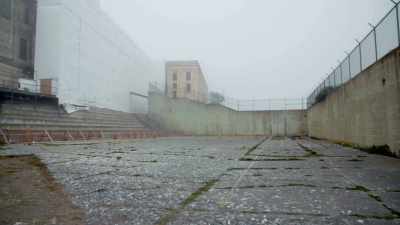 The prison recreation yard
is where subterranean air gaps - Secrets of the Underground