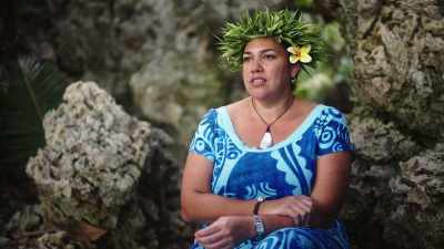The Pristine Seas
ship will be greeted with - Protecting Paradise: The Story of Niue