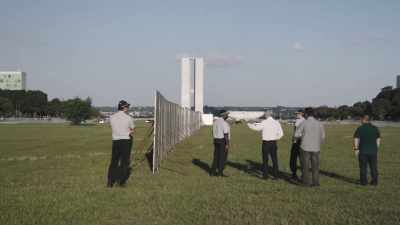 The pro-impeachment protesters
will be on this side, and the-- - The Edge of Democracy