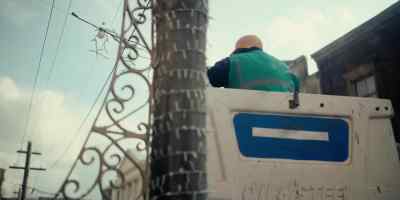 The problem is down there.
Not up here. - Prancer: A Christmas Tale