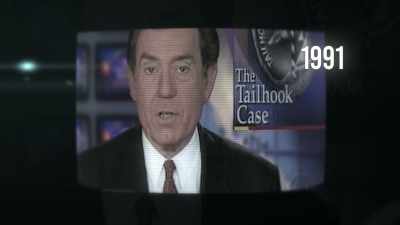 The problem first went public in 1991 with the Tailhook scandal. - Theaters of War
