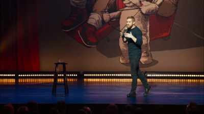 The problem is--
with porn is, - Andrew Santino: Home Field Advantage