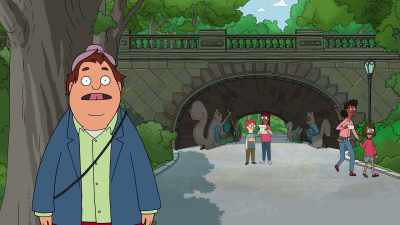 The problem for Owen on
this fine Saturday afternoon - Central Park