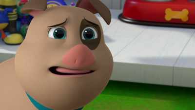 The problem is that no one ever
gives pigs chew toys - The Chicken Squad