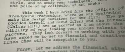 The producers, Gordon
carroll and David giler, - Memory: The Origins of Alien