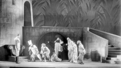The production was conceived, visually - The Eyes of Orson Welles