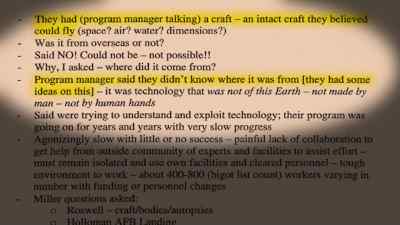 The program manager said they
didn't know where it was from. - The Program