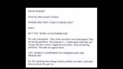 The programs... I understand
what they are saying, - Truth Hunter