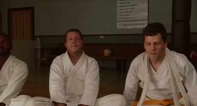 The progression from
yellow belt to green belt - The Art of Self Defense
