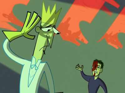 The prom king was just about
to start a-- - Clone High