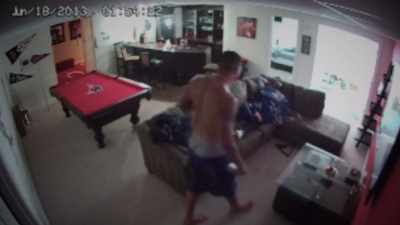 The prosecution played
a soundless clip - Killer Inside: The Mind of Aaron Hernandez