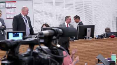 The prosecution was, - Two Shallow Graves