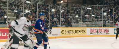 The puck is still in
Reading territory. - Goon: Last of the Enforcers