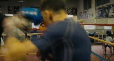 The punch as soon as he takes his arms away - Your Eyes Tell