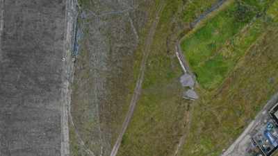 The quarry
now a landfill site, - Murder in the Badlands