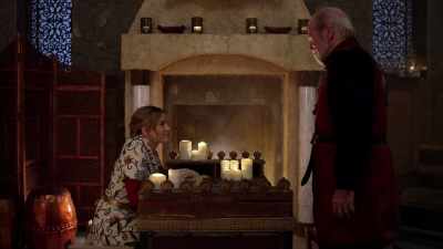 The queen has nothing
to do but play cards? - The Outpost