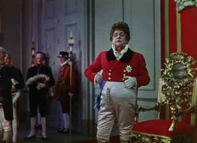 The queen presenteth miss Elizabeth Cooper. - Becky Sharp