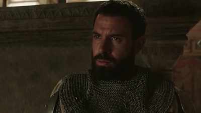 The queen is with child. - Knightfall