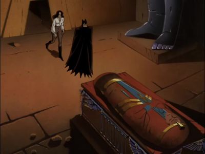 The queen's sarcophagus. - Batman: The Animated Series
