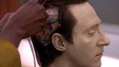 The question is, can man
and machine forge a future... - James Cameron's Story of Science Fiction