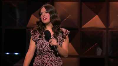 The queue for the disabled toilet. - Backstage with Katherine Ryan
