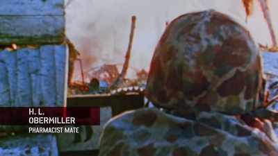 The radios got
salt water in them, - The Pacific War in Color