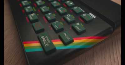 The rainbow stripe on the bottom right, it's a thing - The Rubber-Keyed Wonder