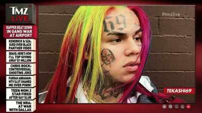 The rapper's name
is 6ix9ine - Supervillain: The Making of Tekashi 6ix9ine