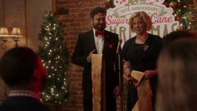 The re-pinning ceremony - Christmas in Louisiana