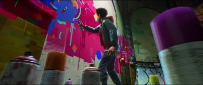 The real Miles comin' outta hidin'. - Spider Man: Into the Spider Verse