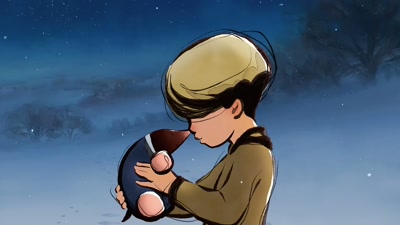The reason why I think the ink
was important - The Boy, the Mole, the Fox and the Horse