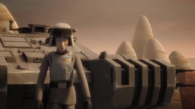 The rebels have gone
deeper into the rocks. - Star Wars Rebels