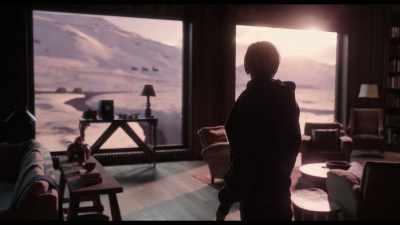 The recessed ceiling light, yes. - A Murder at the End of the World