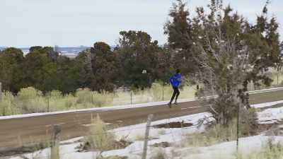 The record for the longest run
stands at 350 continuous miles. - Human: The World Within