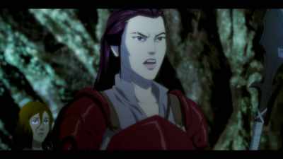The Red Artifact belongs to Kor,
the so-called "Prophet." - ARK: The Animated Series